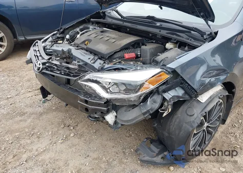 2016 Toyota Corolla S Plus from USA, damaged, VIN 2T1BURHE0GC489680